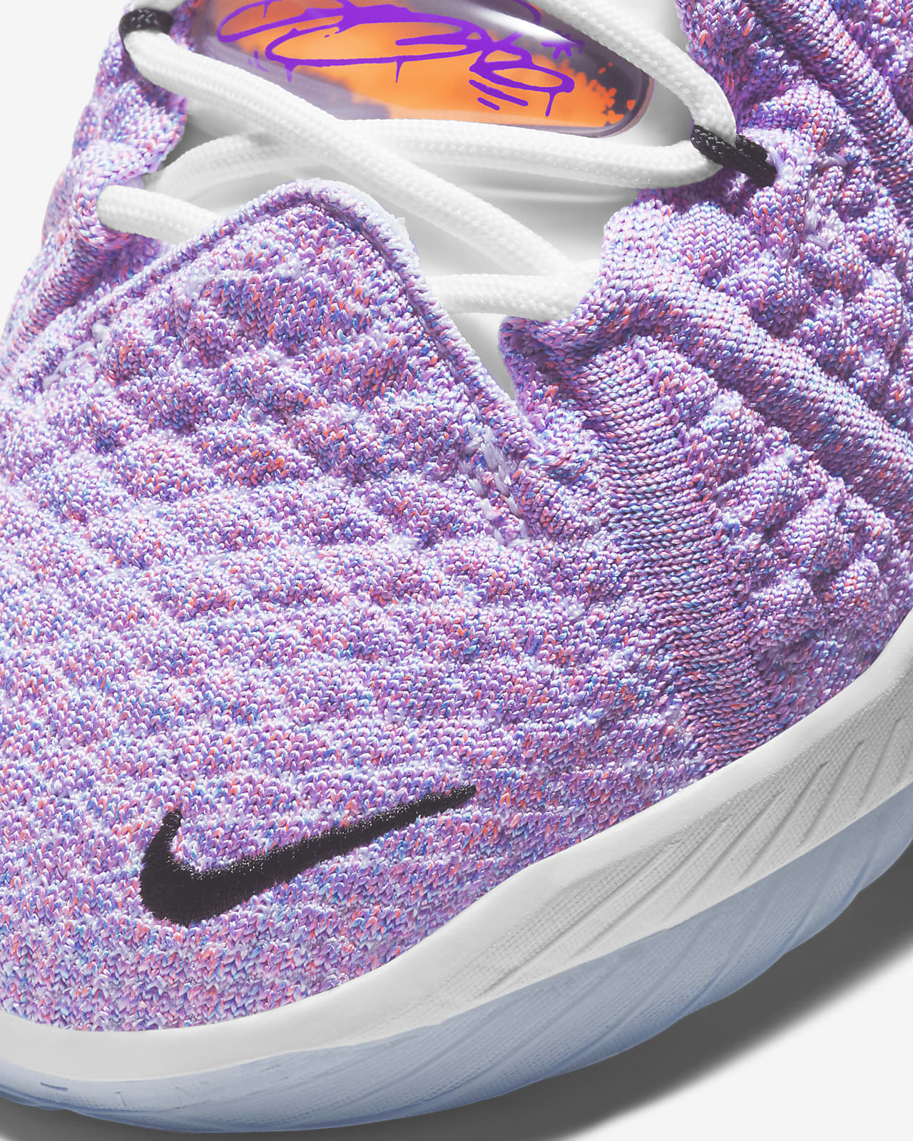 nike lebron 18 blue multi